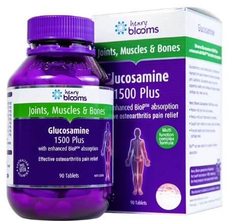 Viên Uống Glucosamine 1500 Plus Bổ Xương Khớp (Hộp 90 Viên) - Ảnh 1