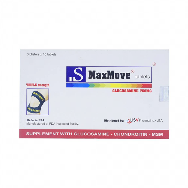 Viên Uống S-Maxmove Bổ Xương Khớp (Hộp 30 Viên) - Ảnh 4