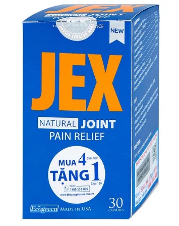 Viên Uống Bổ Khớp Jex Natural Joint Pain Relief (Hộp 30 Viên) - Ảnh 3