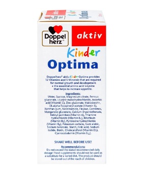 Dung Dịch Kinder Optima Giúp kích thích tiêu hóa, nâng cao hệ miễn dịch (Chai 100Ml) - Ảnh 4