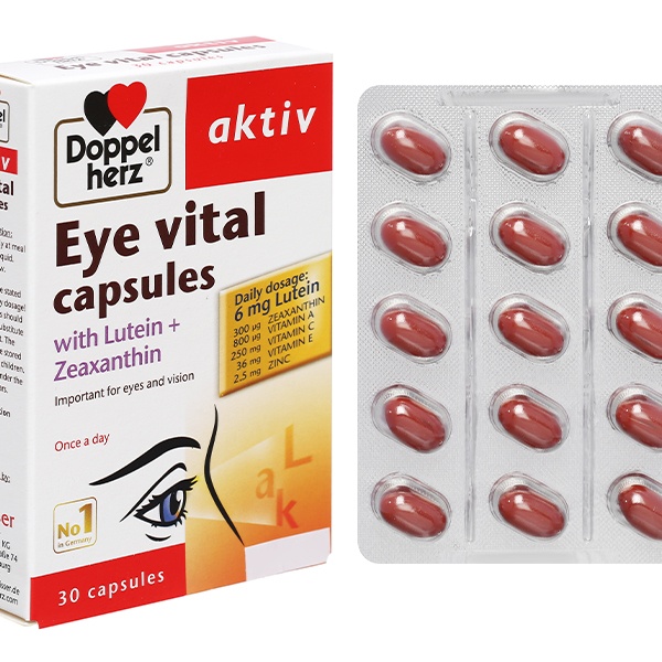 Viên Uống Eye Vital Tăng Cường Thị Giác (Hộp 30 Viên) - Ảnh 1