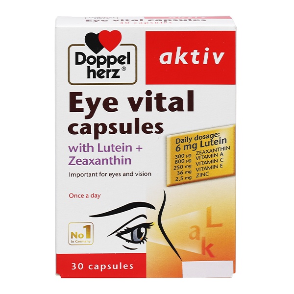 Viên Uống Eye Vital Tăng Cường Thị Giác (Hộp 30 Viên) - Ảnh 2