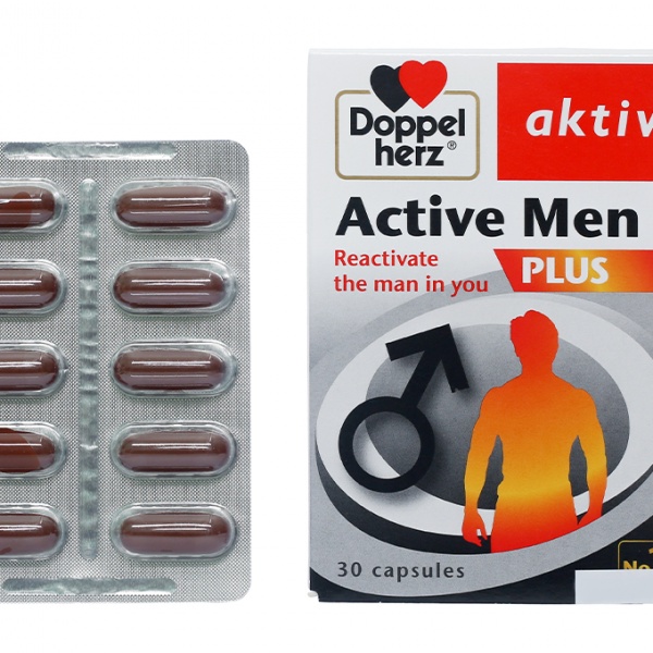 Active Men Plus hỗ trợ tăng cường sinh lực nam (Hộp 30 viên) - Ảnh 2