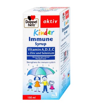 Siro Kinder Immune Syrup Tăng Cường Sức Đề Kháng (Chai 150Ml) - Ảnh 3