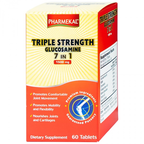 Bổ Khớp Triple Strength Glucosamine 7 In 1 (Hộp 60 Viên) - Ảnh 1