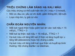 Chứng giảm kali huyết - Ảnh minh họa 1