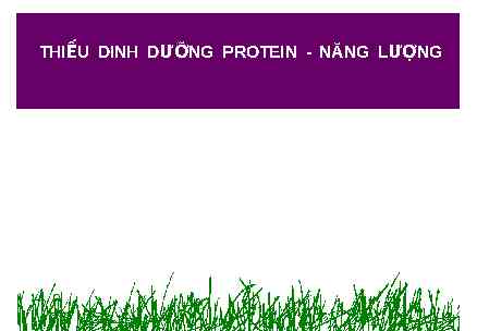 Malnutrition - Hình ảnh minh họa