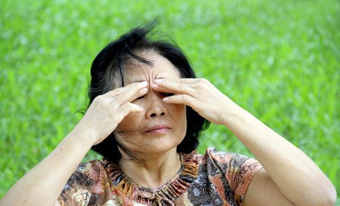 Nhìn mờ là biểu hiện của võng mạc tiểu đường không tăng sinh