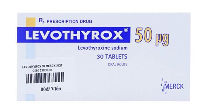 Viên nén levothyroxine