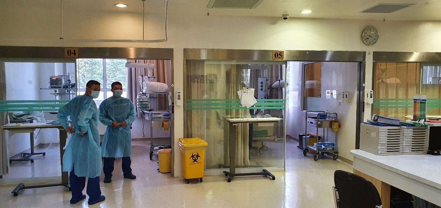 phòng áp lực âm vinmec time city